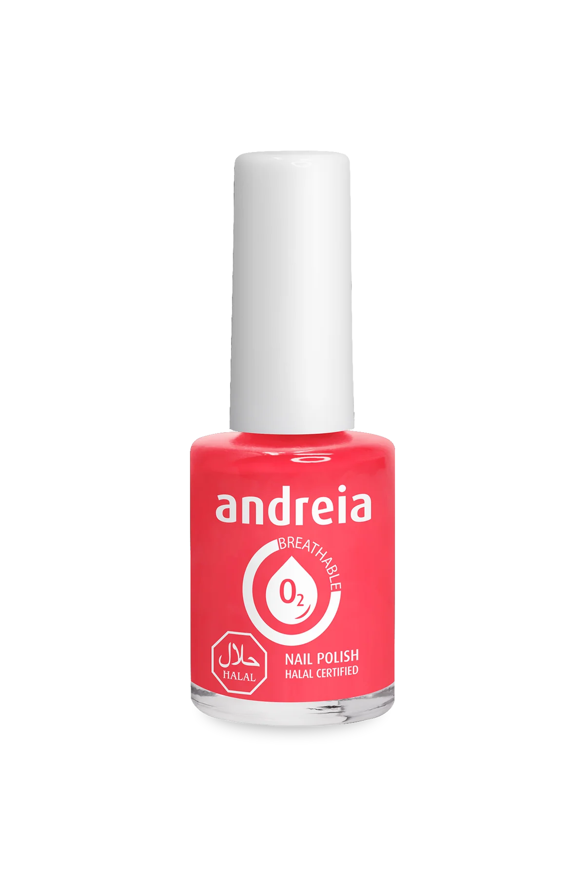 Halal Breathable Nail Polish B16 Corail - 10,5ml - Andreia Professional