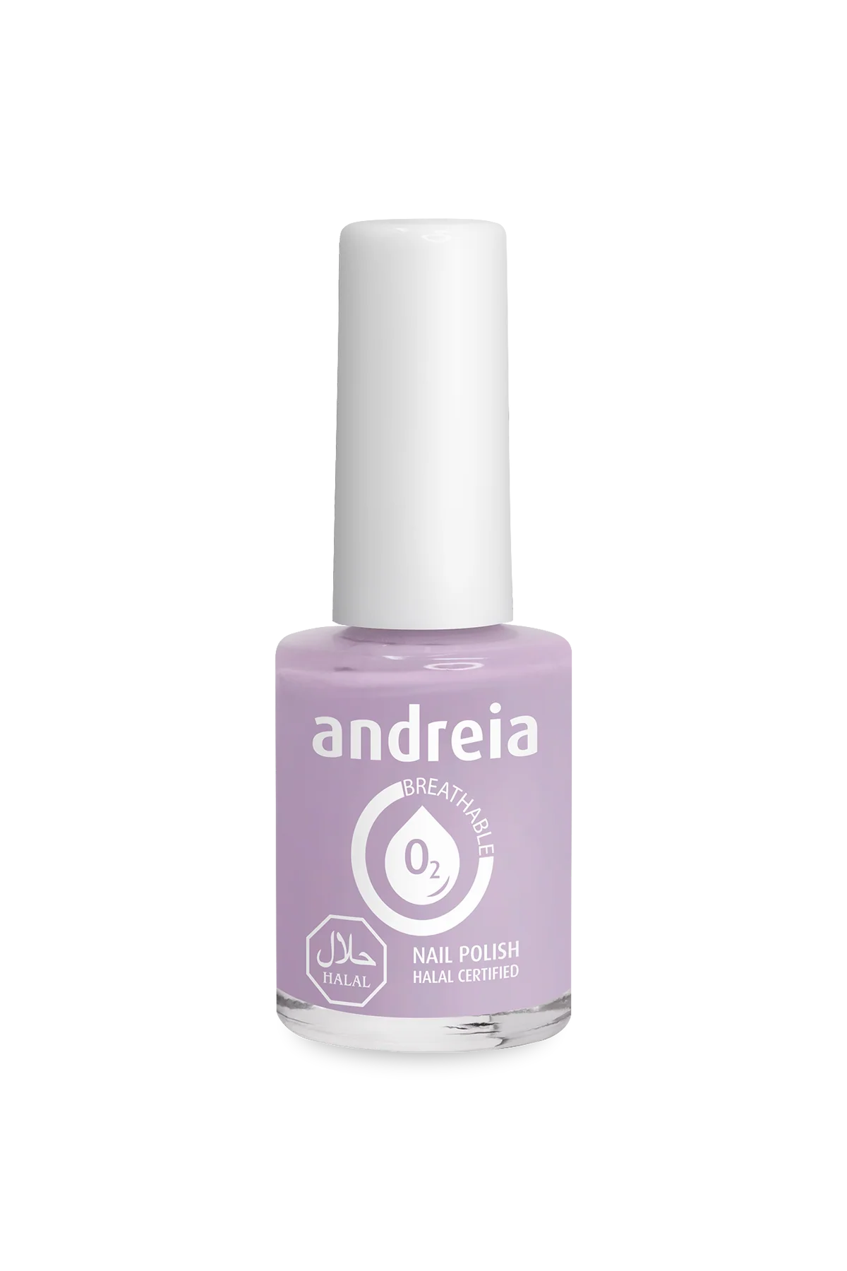 Halal Breathable Nail Polish B1 Lavande Clair - 10,5ml - Andreia Professional