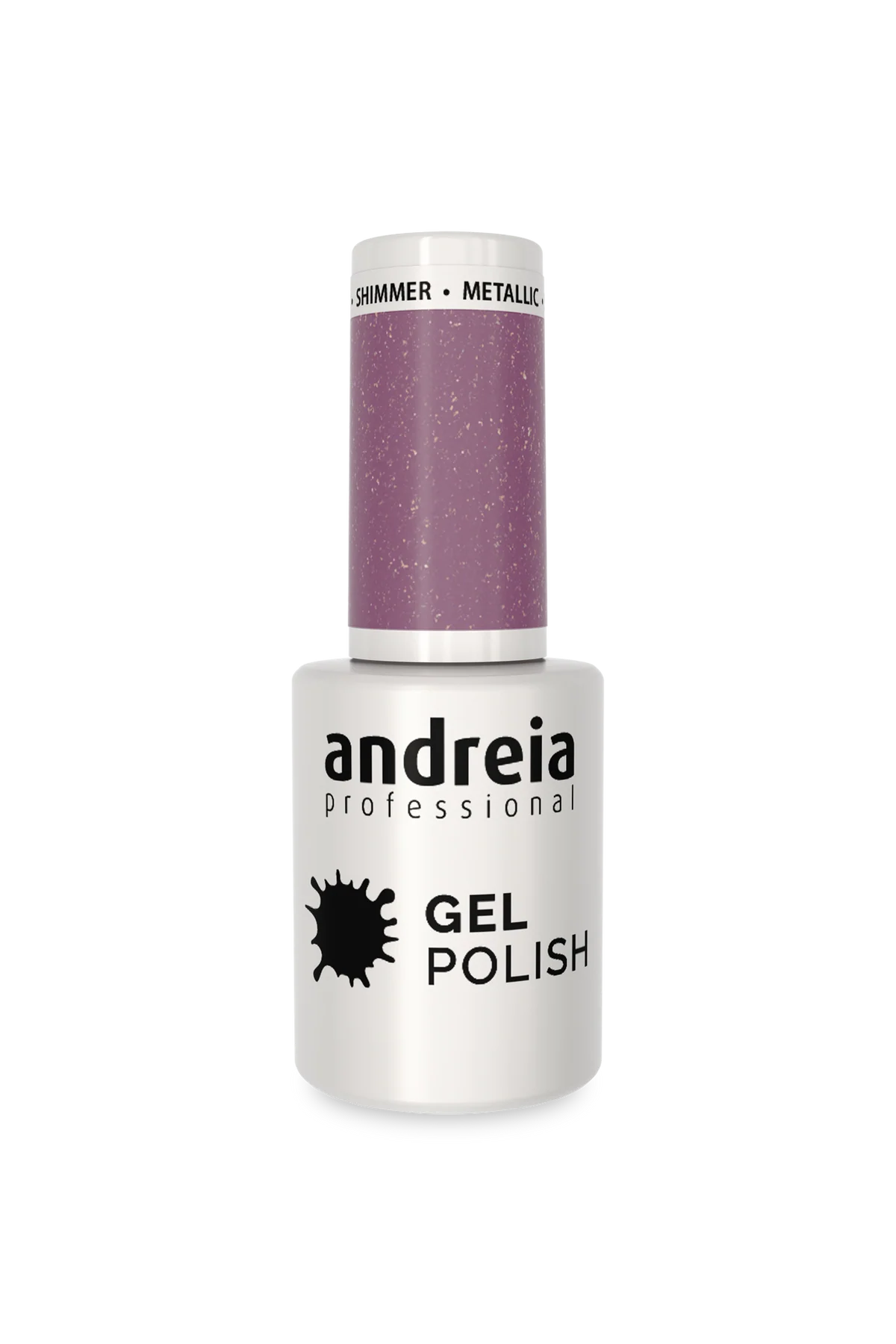 Gel Semipermanente para Unhas 258 Roxo Claro Metálico - 10,5ml - Andreia Professional