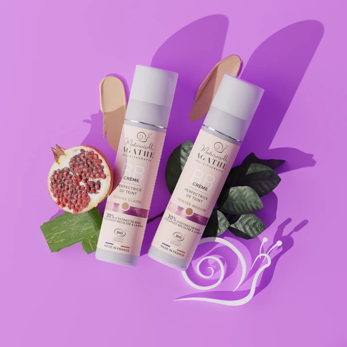 BB Cream Orgânico Certificado - Cor Clara - Aperfeiçoador de Tez | Mademoiselle Agathe