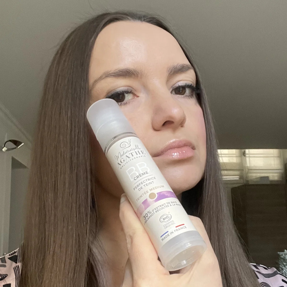BB Cream Orgânico Certificado - Cor Média - Aperfeiçoador de Tez | Mademoiselle Agathe