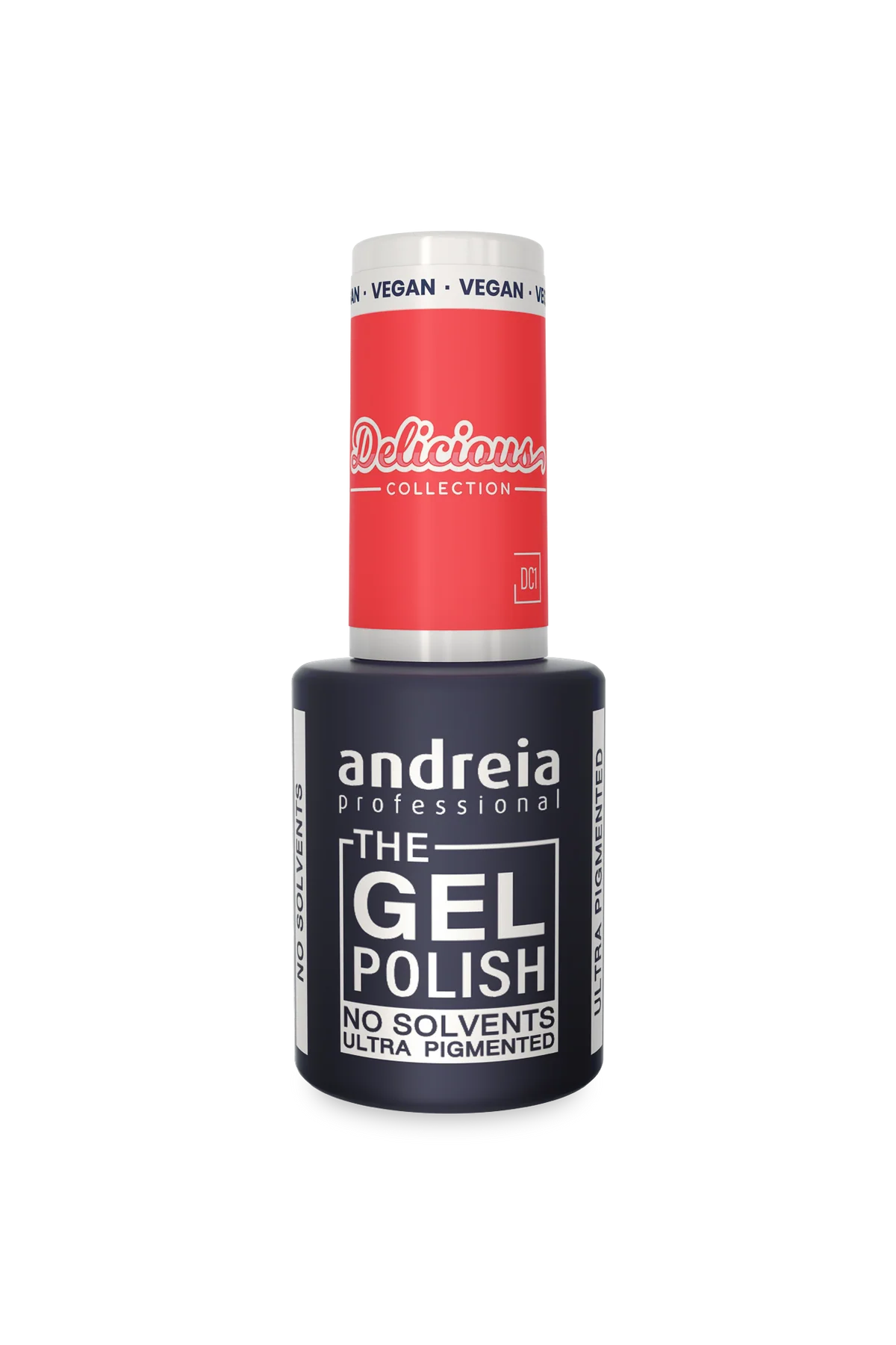 Esmalte em Gel - Gel sem Solvente DC1 Bright Neon Coral - 10,5ml - Andreia Professional