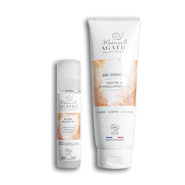 DUO APAISANT – Soin Ultra-Doux pour Peaux Sensibles & Atopiques | Mademoiselle Agathe