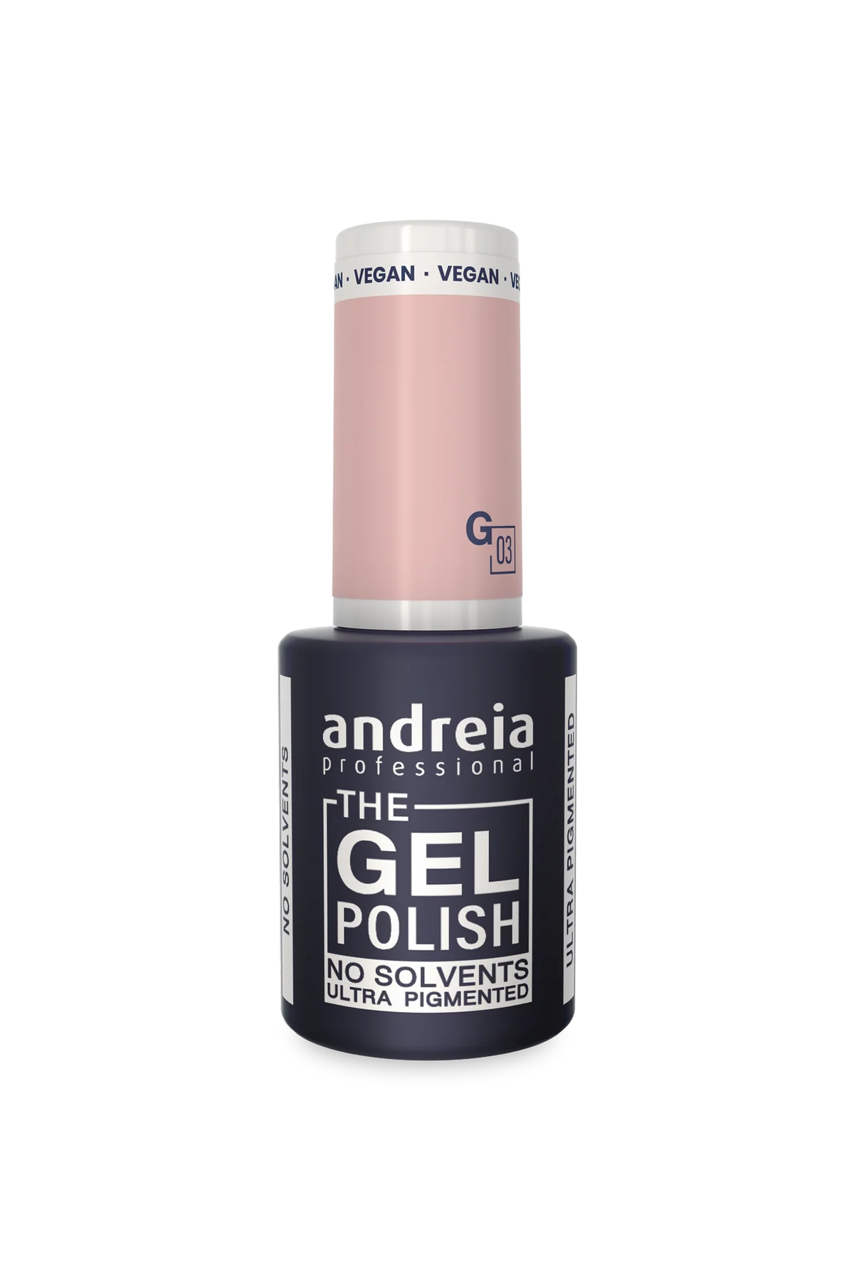 Esmalte em Gel - Gel sem Solvente G03 Rosa Leitoso - 10,5ml - Andreia Professional
