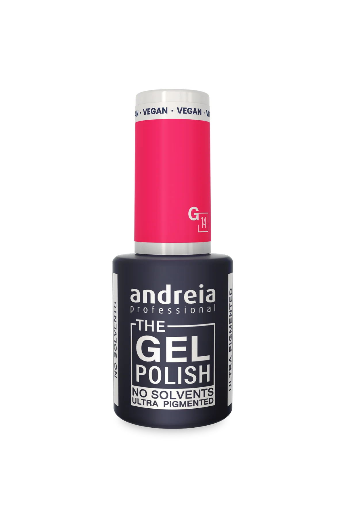 The Gel Polish - Solvent Free Gel G14 Rose Néon - 10,5ml - Andreia Professional