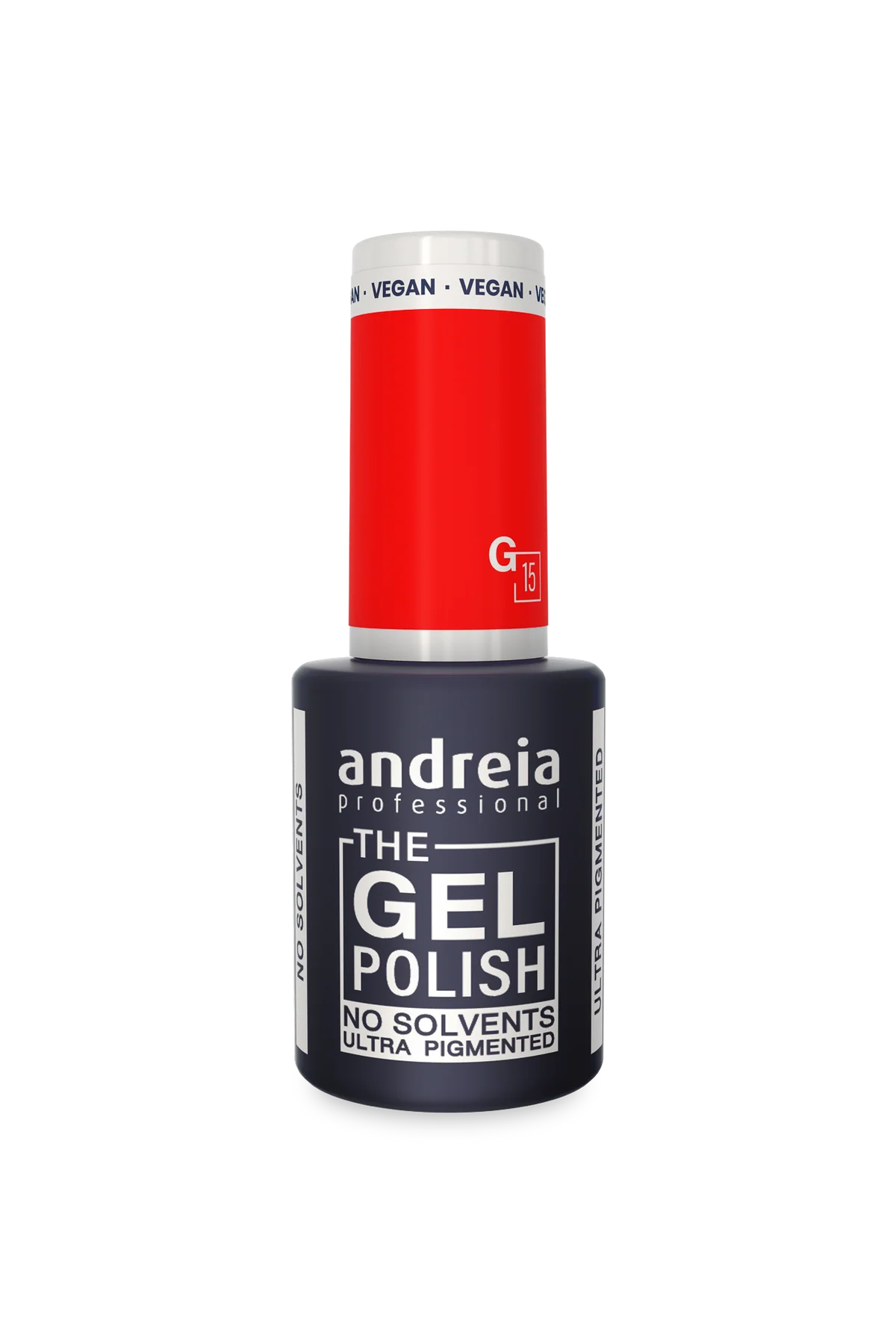 The Gel Polish - Solvent Free Gel G15 Rouge Néon - 10,5ml - Andreia Professional