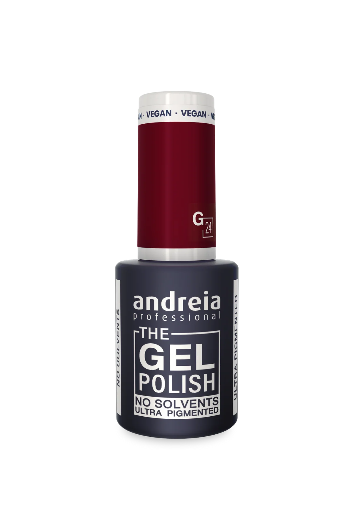 The Gel Polish - Solvent Free Gel G24 Burgundy - 10,5ml - Andreia Professional
