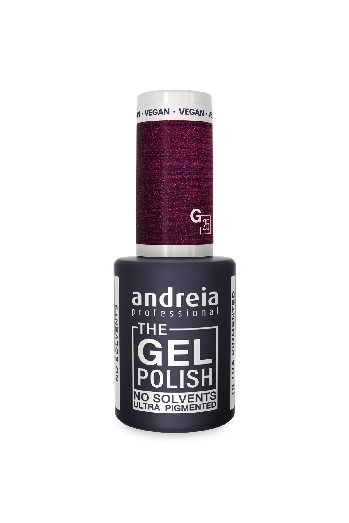 The Gel Polish - Solvent Free Gel G25 Violet Métallisé - 10,5ml - Andreia Professional
