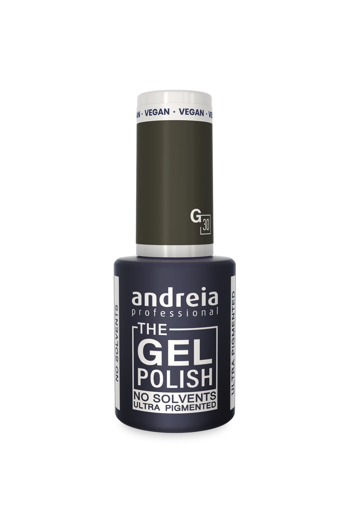 The Gel Polish - Solvent Free Gel G30 Vert Militaire - 10,5ml - Andreia Professional