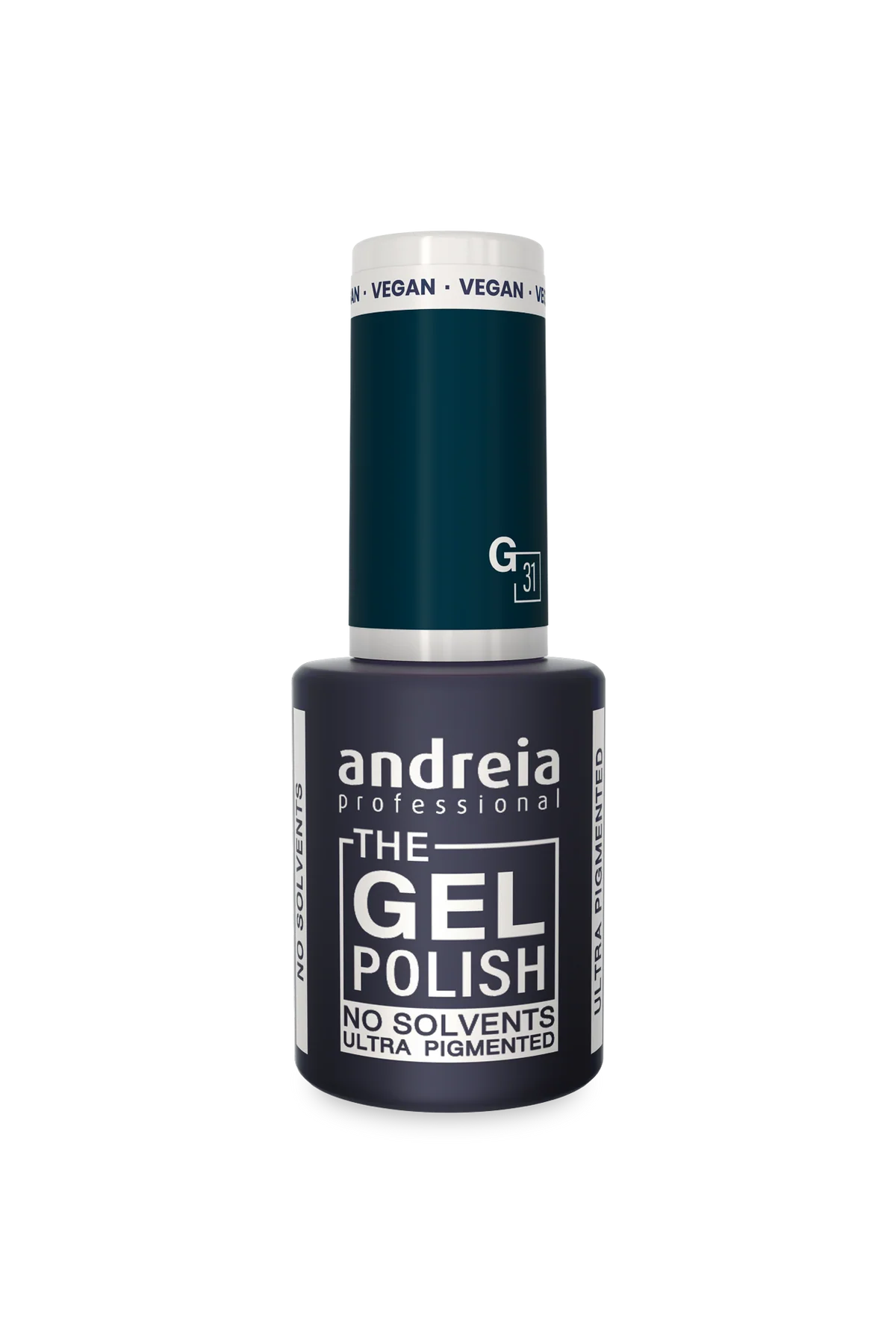 The Gel Polish - Solvent Free Gel G31 Bleu Pétrole - 10,5ml - Andreia Professional