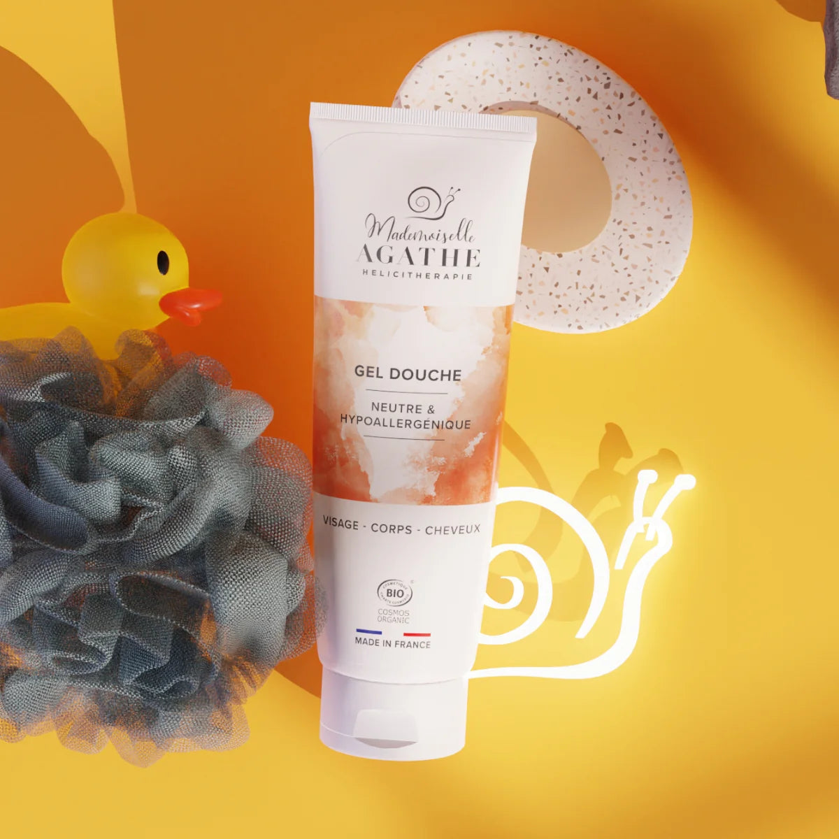 Gel Douche Certifié Bio - Pour Toute la Famille | Mademoiselle Agathe