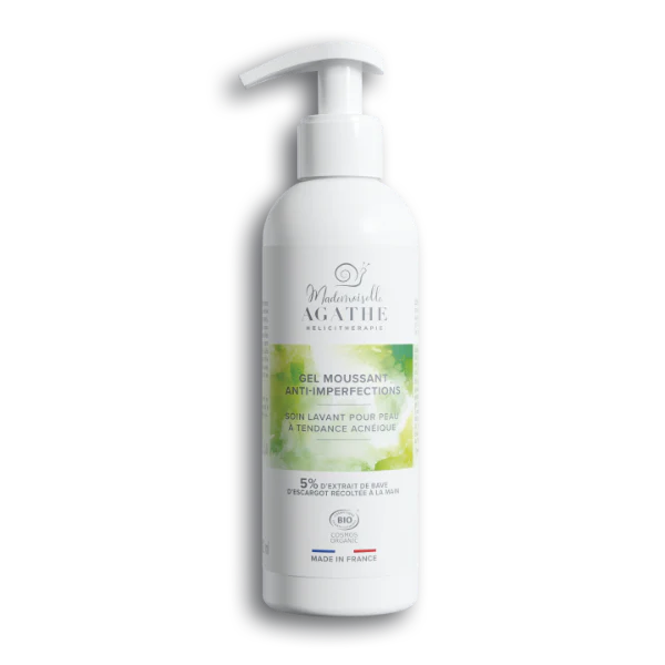 Gel Moussant Certifié Bio - Lavant & Purifiant | Mademoiselle Agathe