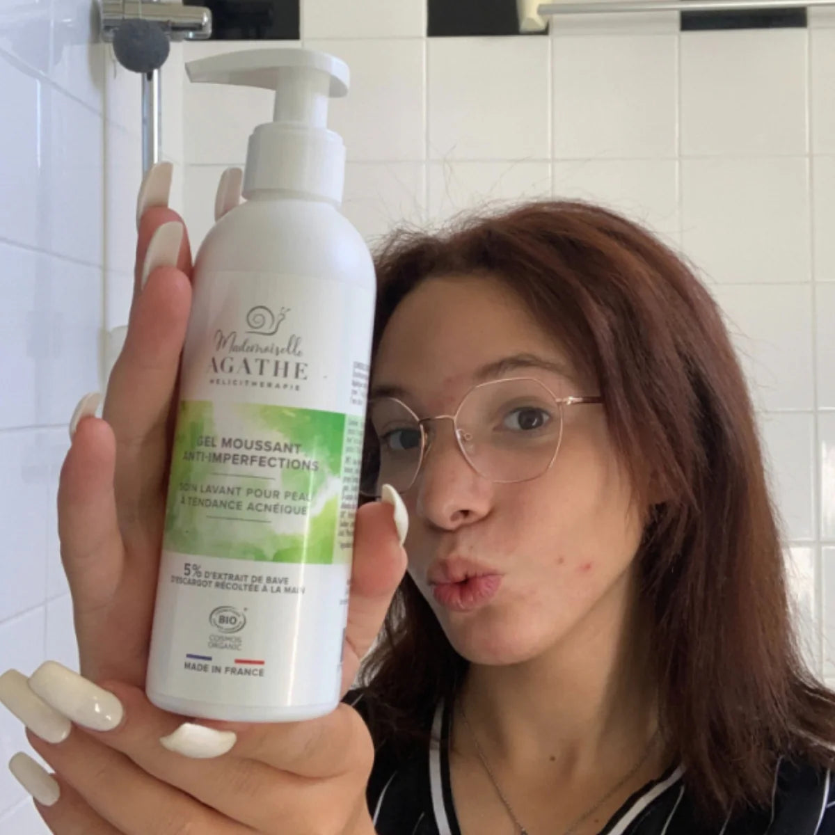 Gel Moussant Certifié Bio - Lavant & Purifiant | Mademoiselle Agathe