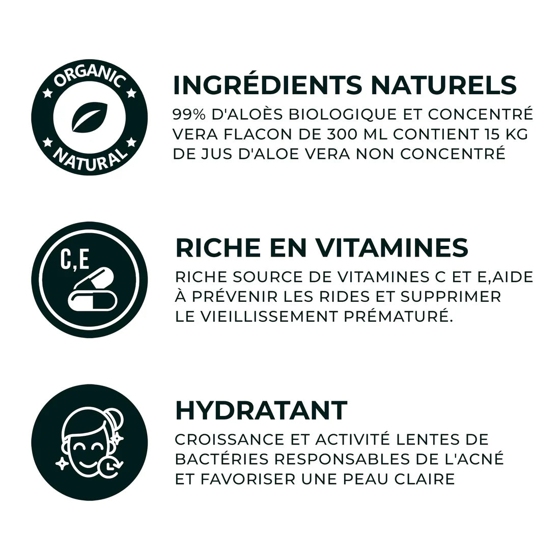 Aloe Vera "Mergulho" Gel Ultra Concentrado de Aloe Vera 50 ml - Aloegarve