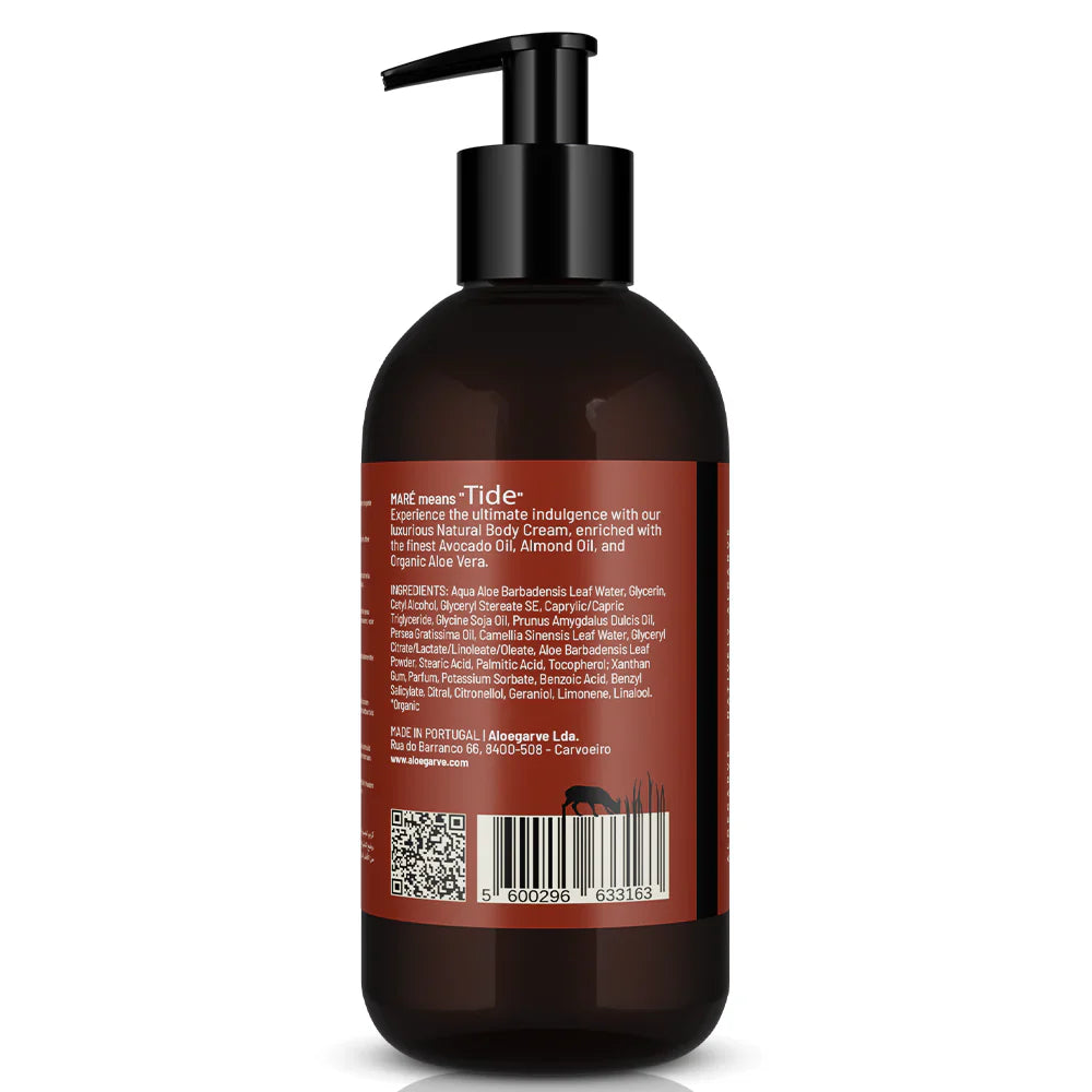 Creme Corporal Cutâneo Aloe Vera "Maré" 300 ml - Aloegarve