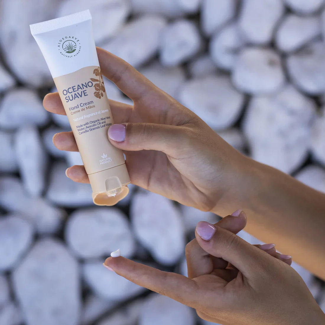 Creme para as Mãos Ultra Hidratante "Oceano Suave" de Aloe Vera 50 ml - Aloegarve