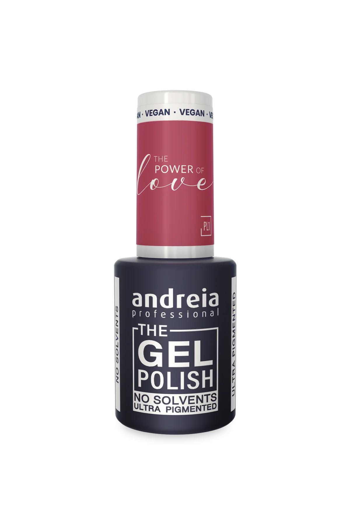 The Gel Polish - Solvent Free Gel PL1 Rose - 10,5ml - Andreia Professional