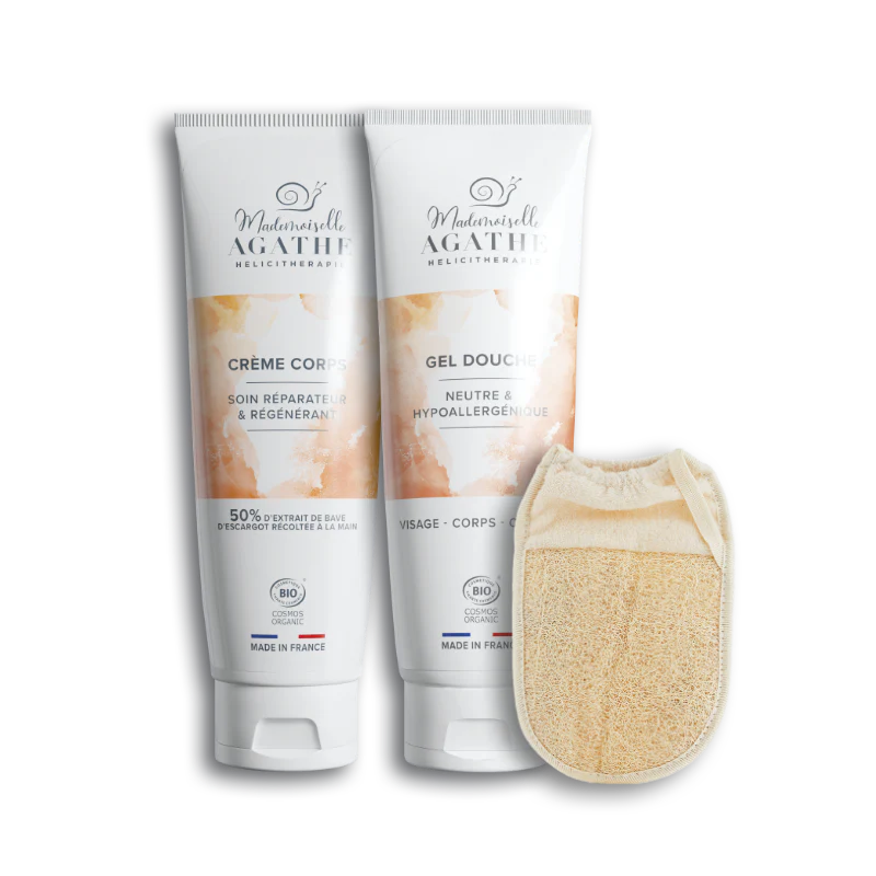 Routine Beauté du Corps – Exfoliante & Hydratante | Mademoiselle Agathe