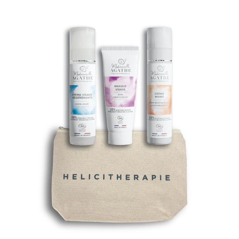 KIT HELICICARE – Rotina completa para todos os tipos de pele | Mademoiselle Agathe