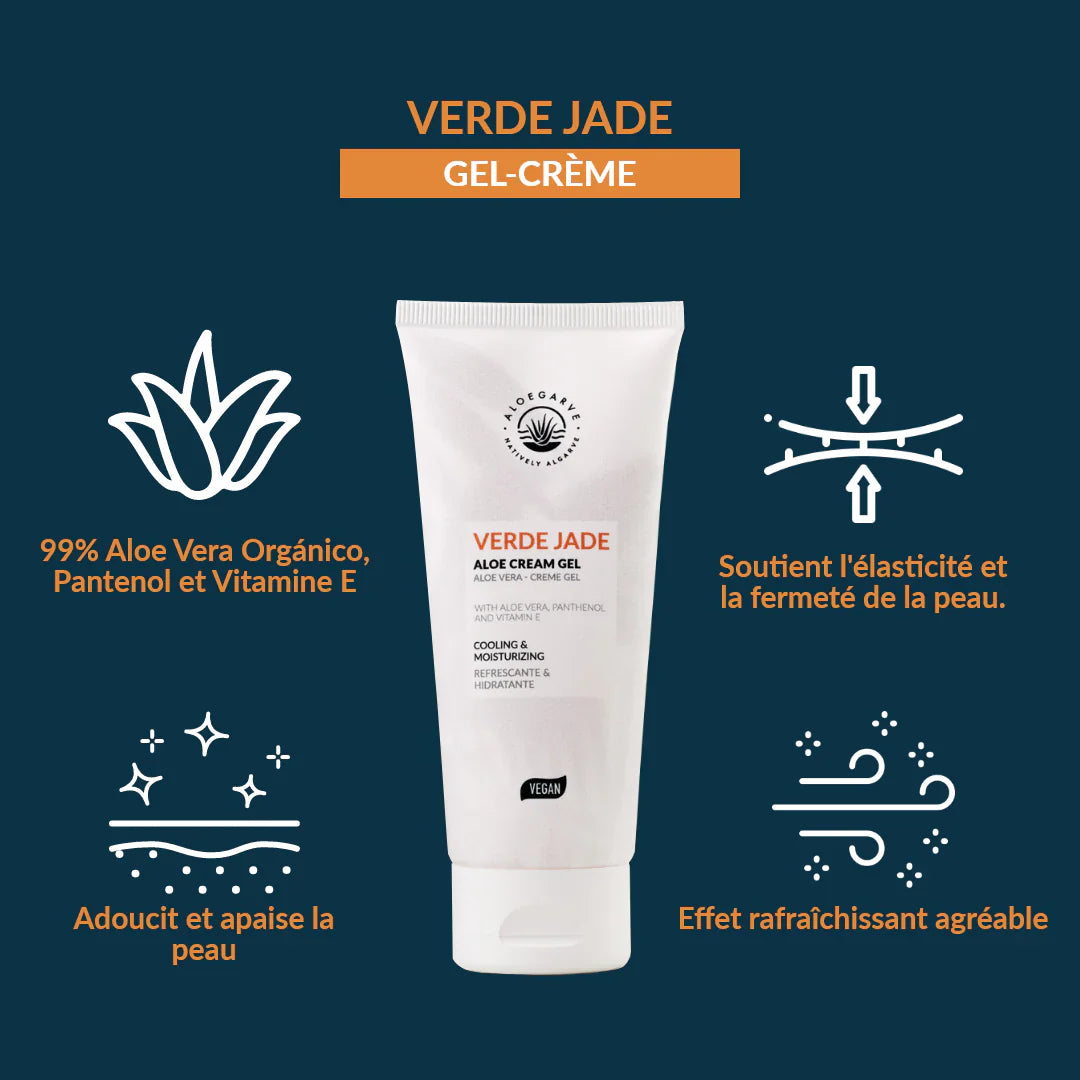 Crème Gel 'Verde Jade' – 100ml Aloegarve