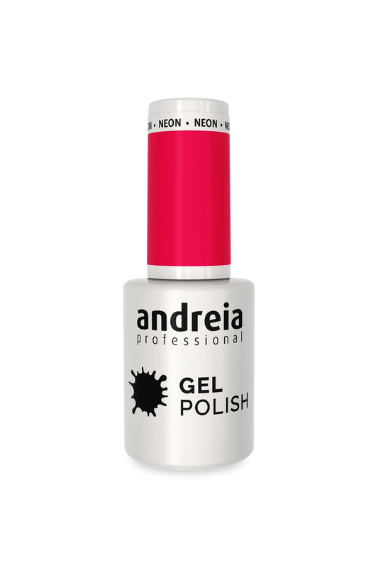 Gel Semipermanente para Unhas 264 Rosa Neon - 10,5ml - Andreia Professional