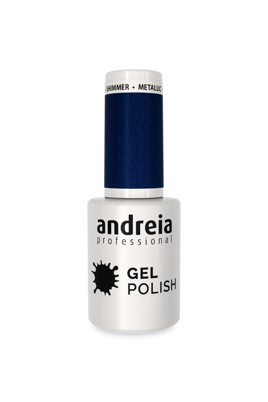 Gel Semipermanente para Unhas 257 Azul Metálico - 10,5ml - Andreia Professional