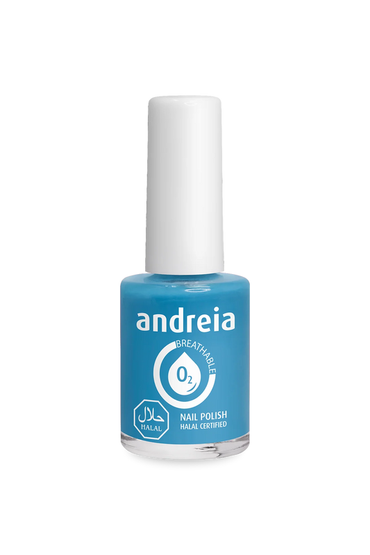 Halal Breathable Nail Polish B9 Bleu - 10,5ml - Andreia Professional