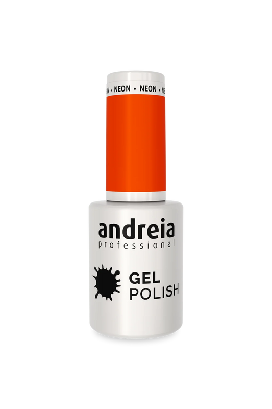 Gel Semipermanente para Unhas 263 Laranja Neon - 10,5ml - Andreia Professional