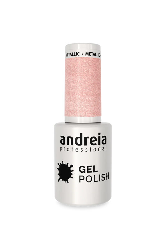 Gel Semipermanente para Unhas 271 Nude Metálico - 10,5ml - Andreia Professional