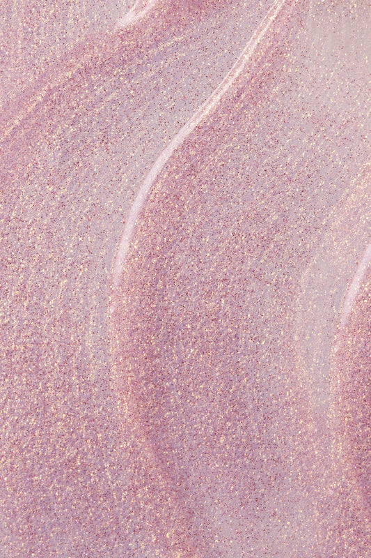 Esmalte em Gel - Gel sem Solvente G04 Glitter Rosa e Dourado - 10,5ml - Andreia Professional