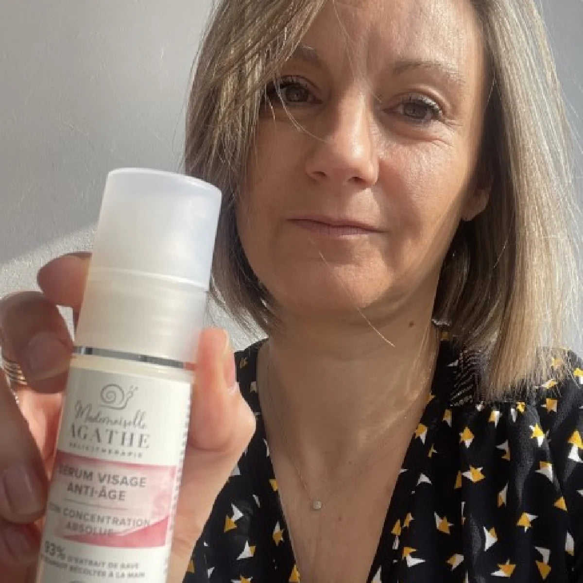 Sérum anti-age à la bave d'escargot certifié bio - rides & ridules - Mademoiselle Agathe