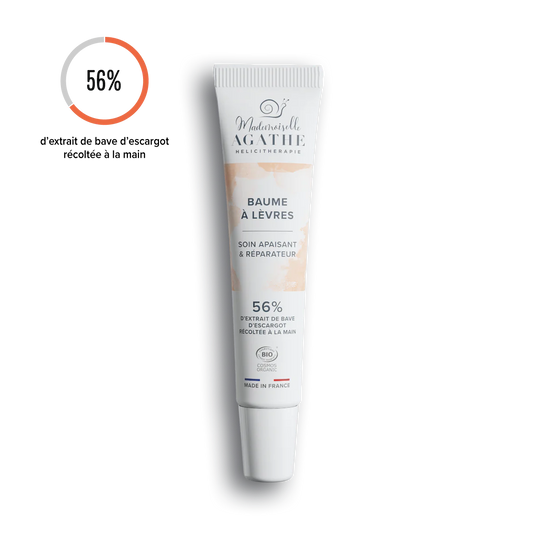 Baume à Lèvres Certifié Bio - Apaisant & Réparateur | Mademoiselle Agathe