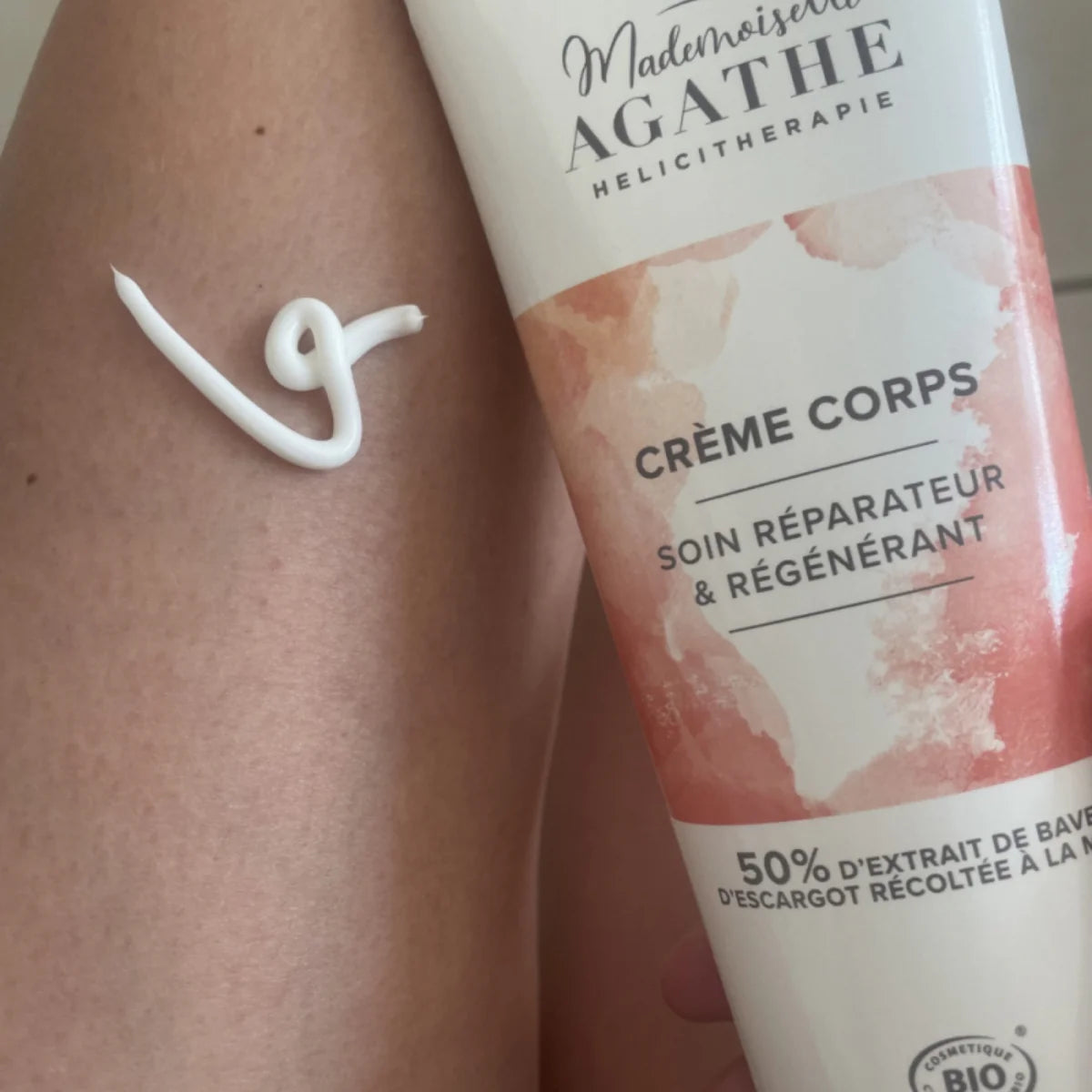 Creme Corporal Orgânico Certificado - Reparador e Regenerador | Mademoiselle Agathe