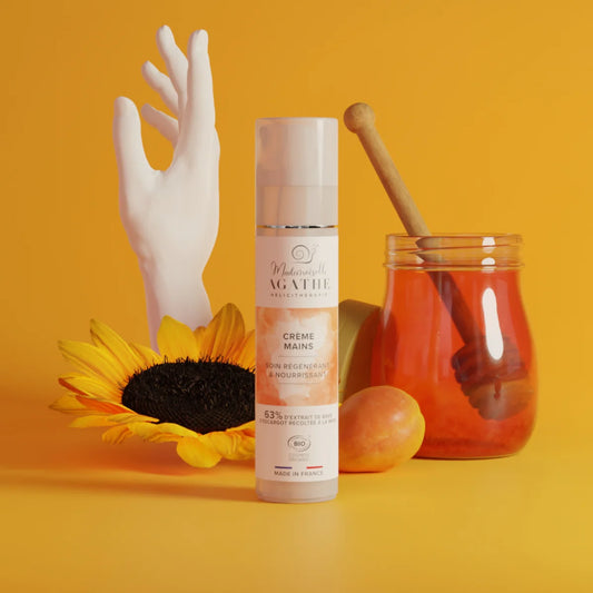 Crème pour les Mains Certifiée Bio - Nourrissante & Régénératrice | Mademoiselle Agathe