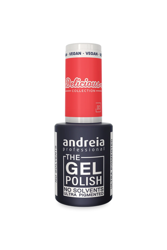 Esmalte em Gel - Gel sem Solvente DC1 Bright Neon Coral - 10,5ml - Andreia Professional
