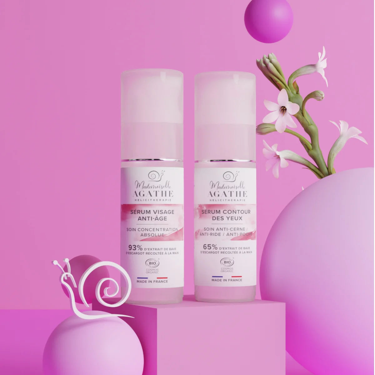 OFFRE Sérum anti-âge + yeux offert - Mademoiselle Agathe