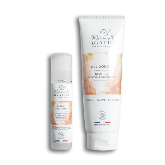 DUO APAISANT – Soin Ultra-Doux pour Peaux Sensibles & Atopiques | Mademoiselle Agathe
