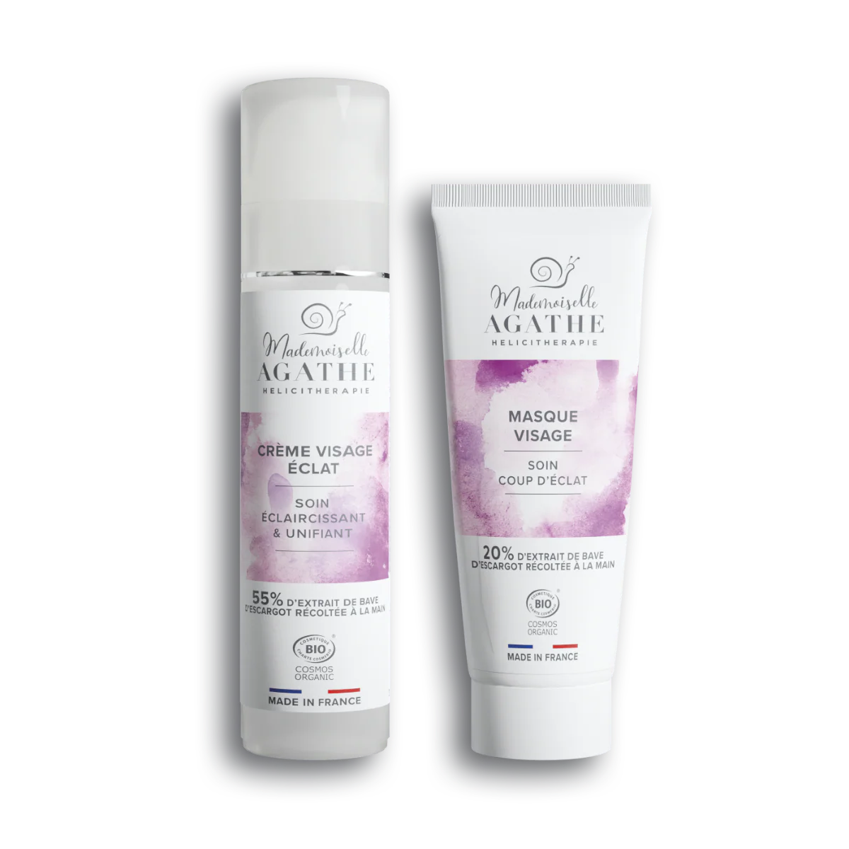 Duo éclat - peau terne & fatiguée - Mademoiselle Agathe