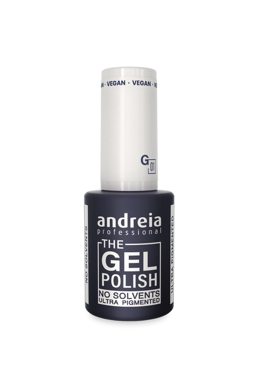 Esmalte em Gel - Gel sem Solvente G01 Branco - 10,5ml - Andreia Professional