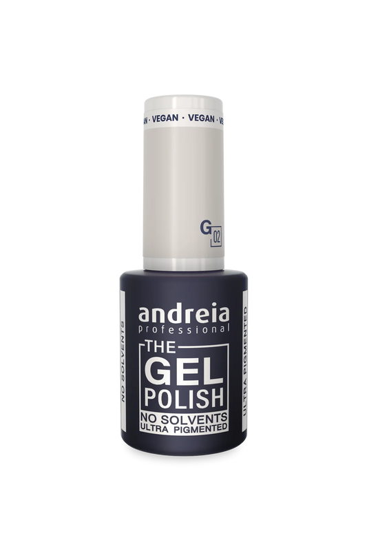 Esmalte em Gel - Gel sem Solvente G02 Branco Leitoso - 10,5ml - Andreia Professional