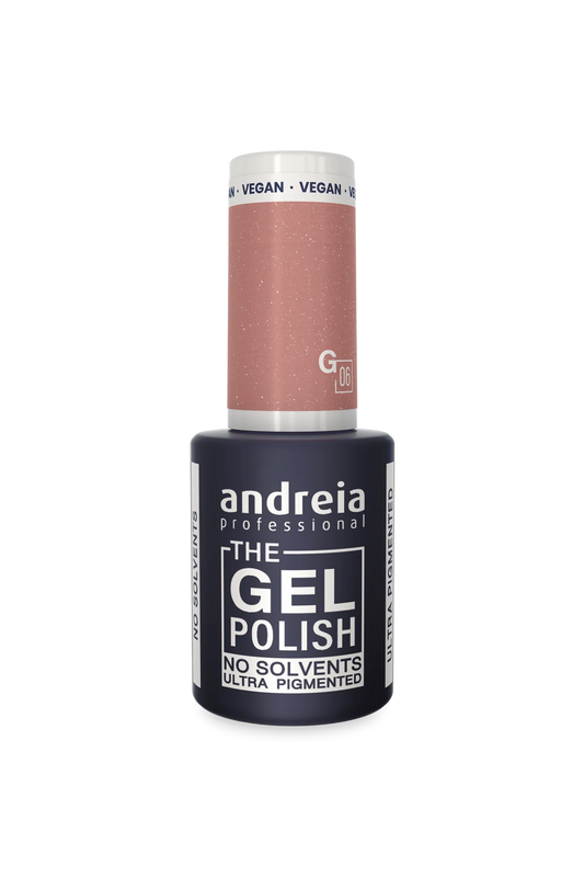 Esmalte em Gel - Gel sem Solventes G06 Nude Claro - 10,5ml - Andreia Profissional
