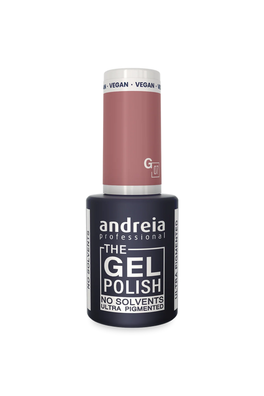 Esmalte em Gel - Gel sem Solventes G07 Rosa Claro - 10,5ml - Andreia Professional