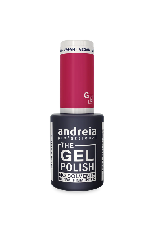 Esmalte em Gel - Gel sem Solvente G12 Rosa - 10,5ml - Andreia Professional
