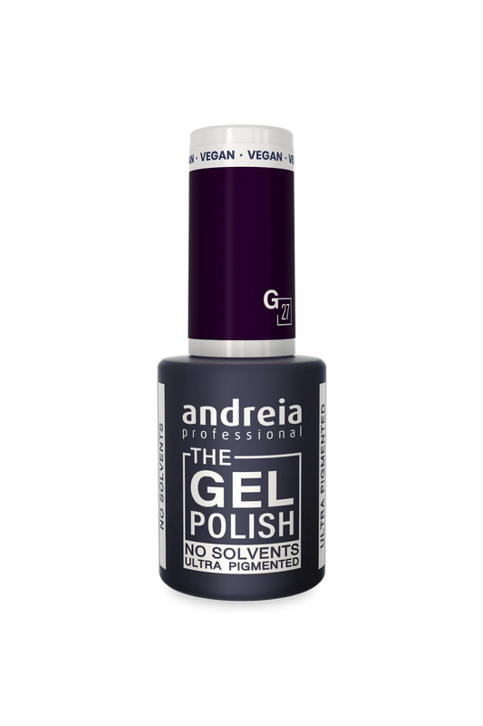 The Gel Polish - Solvent Free Gel G27 Violet Foncé - 10,5ml - Andreia Professional