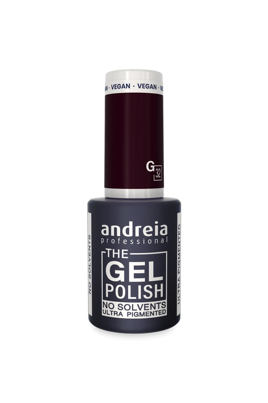The Gel Polish - Solvent Free Gel G32 Marron Foncé - 10,5ml - Andreia Professional