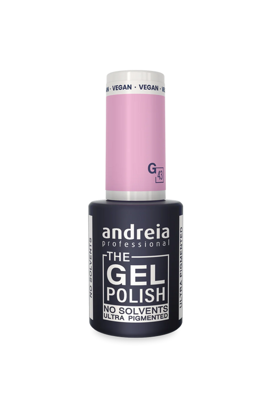 The Gel Polish - Solvent Free Gel G43 Rose - 10,5ml - Andreia Professional
