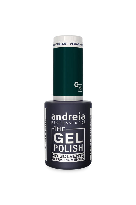The Gel Polish - Solvent Free Gel G45 Vert Forêt - 10,5ml - Andreia Professional