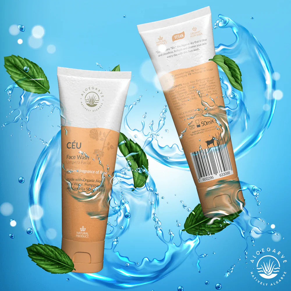 Limpador Facial Aloe Vera "Céu" 50 ml - Aloegarve