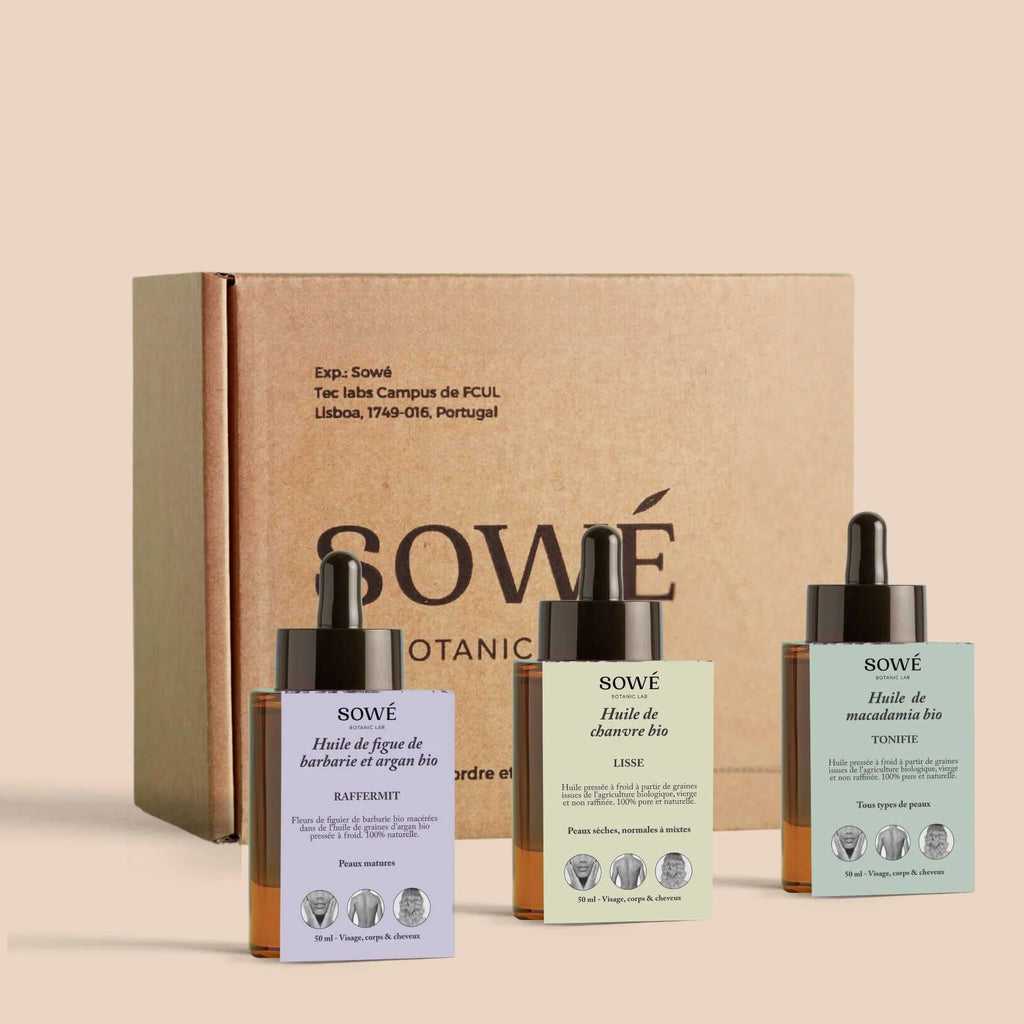 Routine peau mature et anti-âge 3x50ml - SOWÉ Botanic Lab