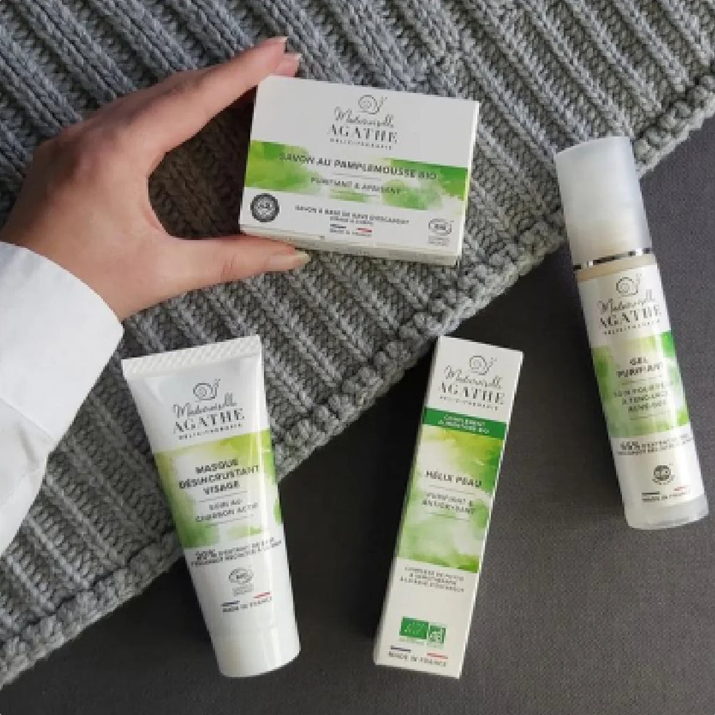 ROUTINE PEAU ACNEIQUE - Purifiant - Mademoiselle Agathe